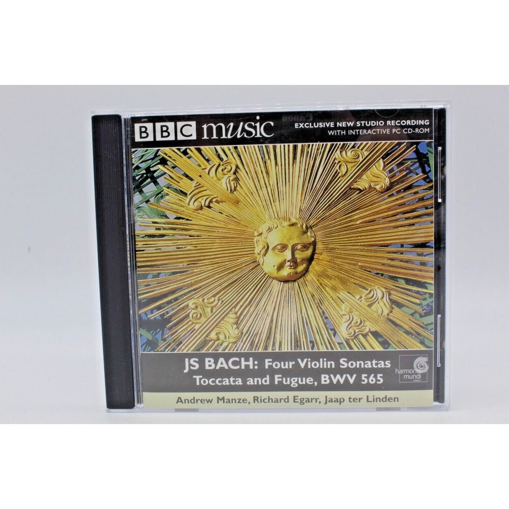 JS Bach Four Violin Sonatas Toccata and Fugue Bbc Music Vol. 8 No. 5 1999